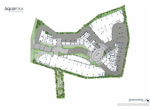 Aquarous Jomtien – Site & floor plans