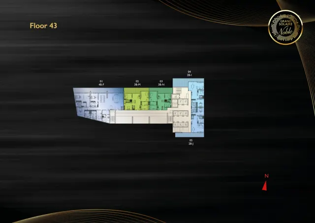 Grand Solaire Noble – Site & floor plans