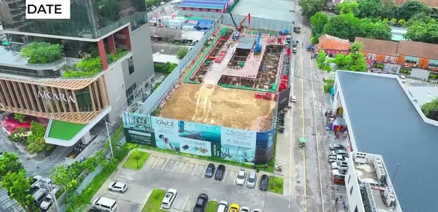 ONCE Wongamat – Construction progress 06/2026