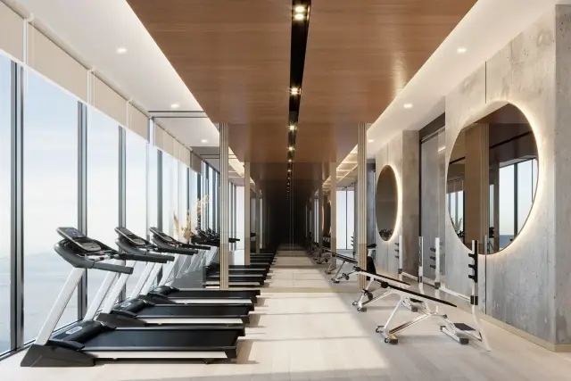 SKYPARK Lucean Jomtien – Sky gym · 48th floor