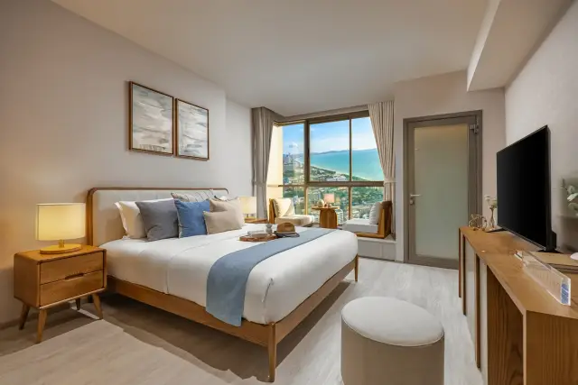 SKYPARK Lucean Jomtien – Studio show unit · window view visualised