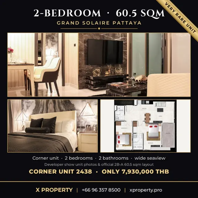A very rare, bright corner 2-bedroom – 6