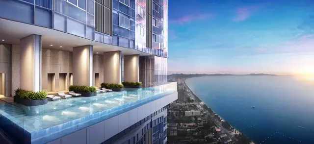 Wake up to a direct sea view from the 24th floor. 🌊 – 9